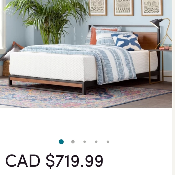 King size 14" mattress - Picture 2 of 3